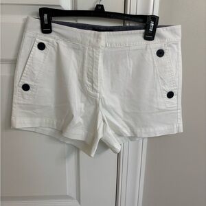 Nautica white Women's Sailor Button Shorts